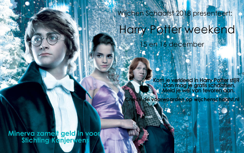 Harry Potter sprookjesweekend tijdens Wijchen Schaatst 2018